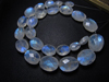 31pcs- AAA - Really Stunning High Quality Rainbow MOONSTONE - Faceted Super Sparkle - Gorgeous Full Blue Flashy Fire Oval Shape Briolett Huge Size 5x7- 9x11mm